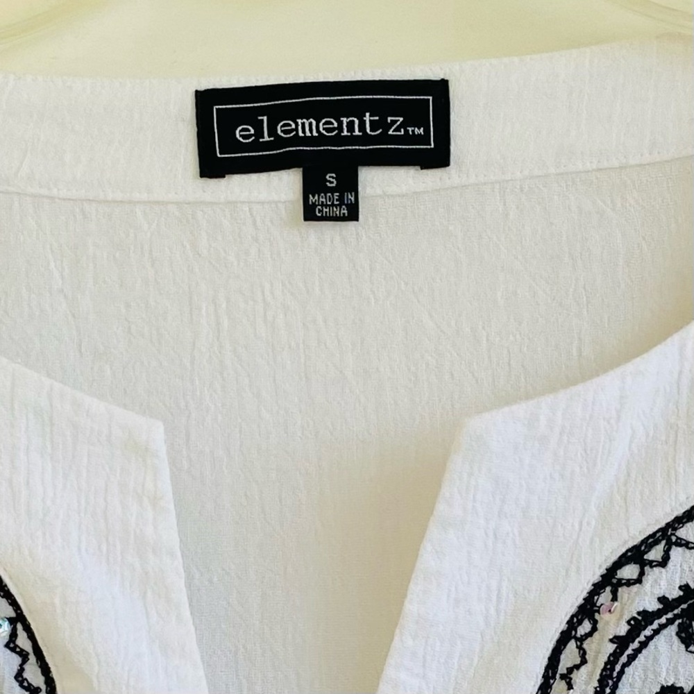 Elementz Embroidered Top - Picture 5 of 7